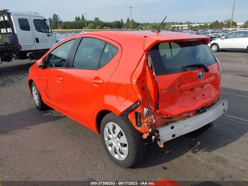 JTDKDTB32E1065438 2014 Toyota Prius C Three