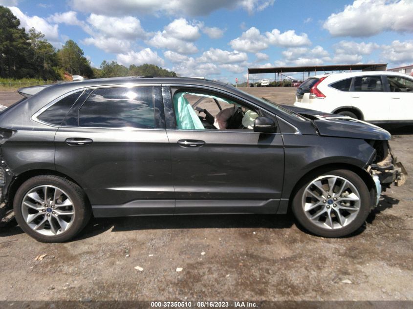 2018 Ford Edge Titanium VIN: 2FMPK3K87JBC35231 Lot: 37350510
