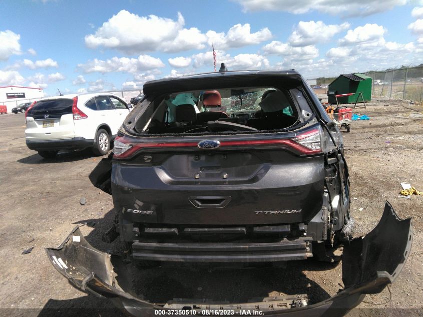 2018 Ford Edge Titanium VIN: 2FMPK3K87JBC35231 Lot: 37350510