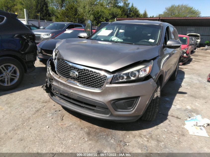 2016 Kia Sorento 2.4L L VIN: 5XYPG4A30GG050752 Lot: 37350732