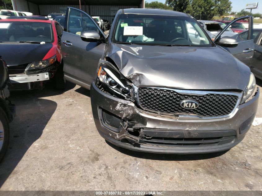 2016 Kia Sorento 2.4L L VIN: 5XYPG4A30GG050752 Lot: 37350732