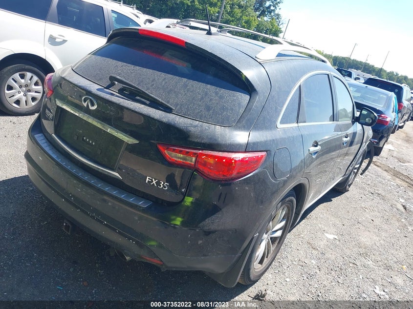 2010 Infiniti Fx35 VIN: JN8AS1MU7AM802447 Lot: 37352022