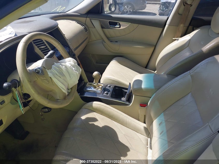 2010 Infiniti Fx35 VIN: JN8AS1MU7AM802447 Lot: 37352022