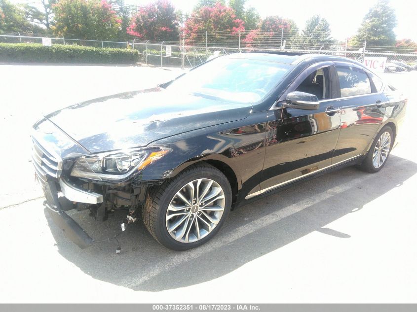 KMHGN4JEXHU170173 2017 Genesis G80 3.8L