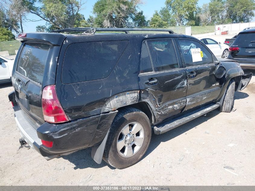 2004 Toyota 4Runner Sr5 V8 VIN: JTEBT14R640038235 Lot: 37353186