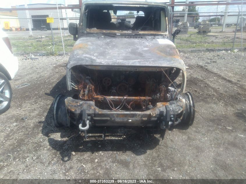 2013 Jeep Wrangler Sport VIN: 1C4AJWAG4DL687231 Lot: 37353239