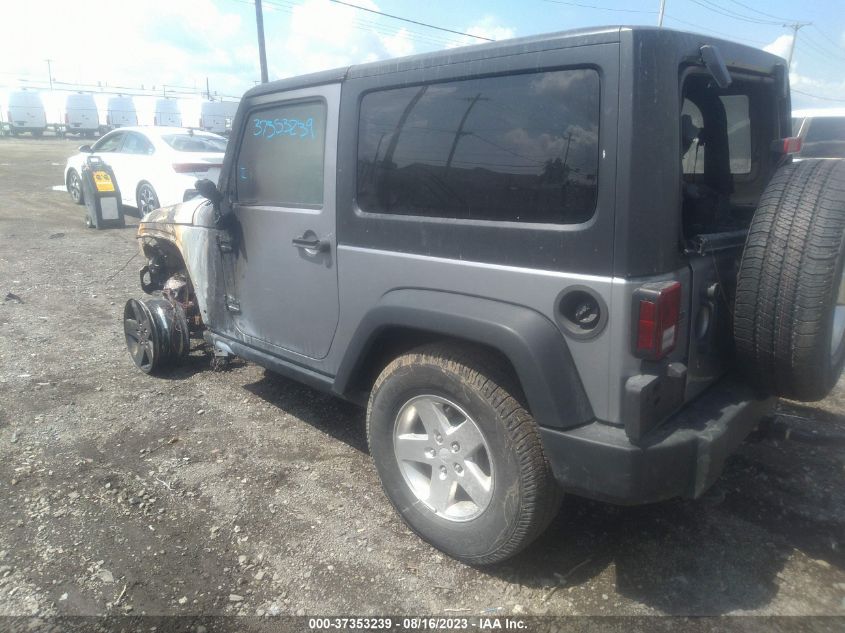 2013 Jeep Wrangler Sport VIN: 1C4AJWAG4DL687231 Lot: 37353239