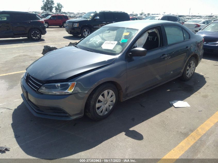 2015 Volkswagen Jetta Sedan 2.0L S W/Technology VIN: 3VW2K7AJ7FM324925 Lot: 37353963