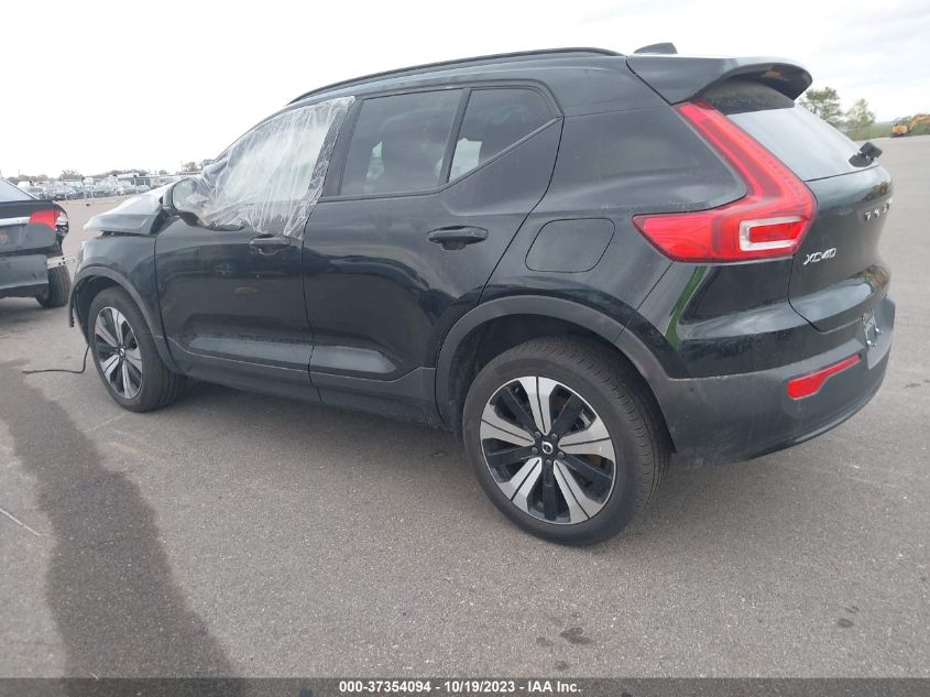 2023 Volvo Xc40 Recharge Pure Plus VIN: YV4ED3UL0P2012385 Lot: 37354094