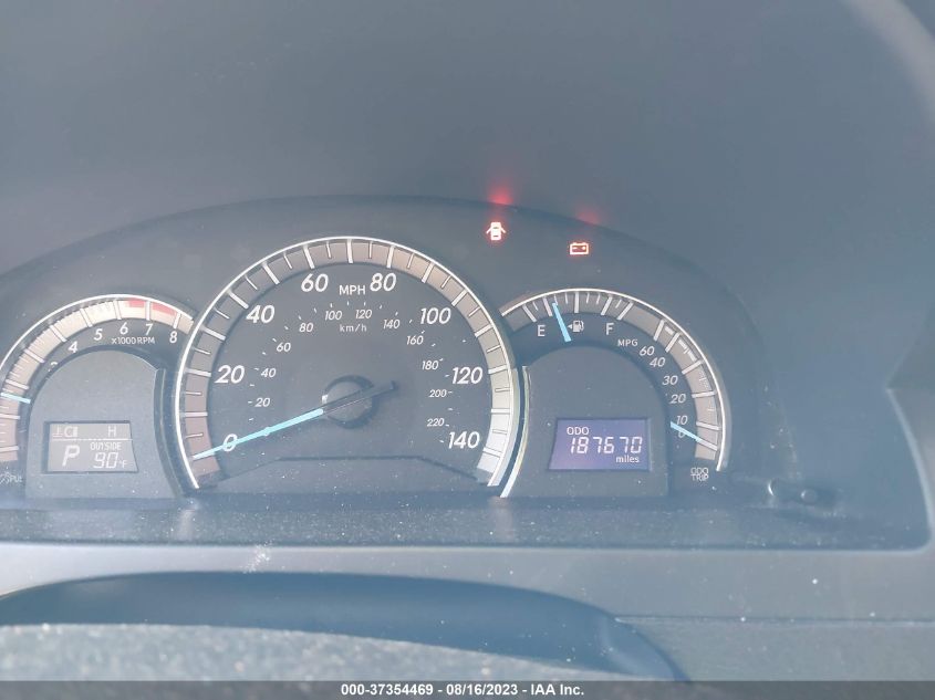 2012 Toyota Camry Se Limited Edition VIN: 4T1BF1FKXCU631255 Lot: 39661792