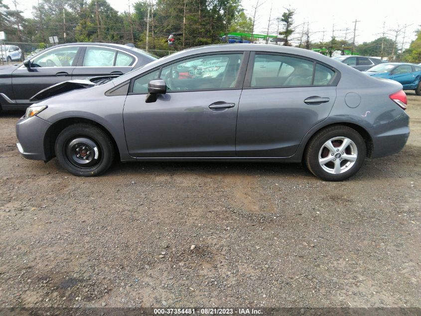 2015 Honda Civic Sedan Lx VIN: 2HGFB2F57FH509835 Lot: 37354481