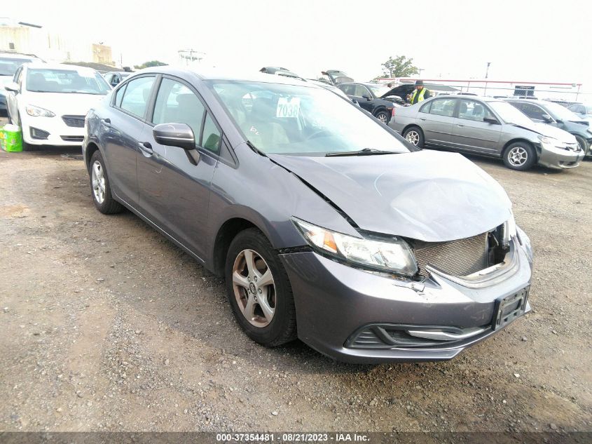 2015 Honda Civic Sedan Lx VIN: 2HGFB2F57FH509835 Lot: 37354481