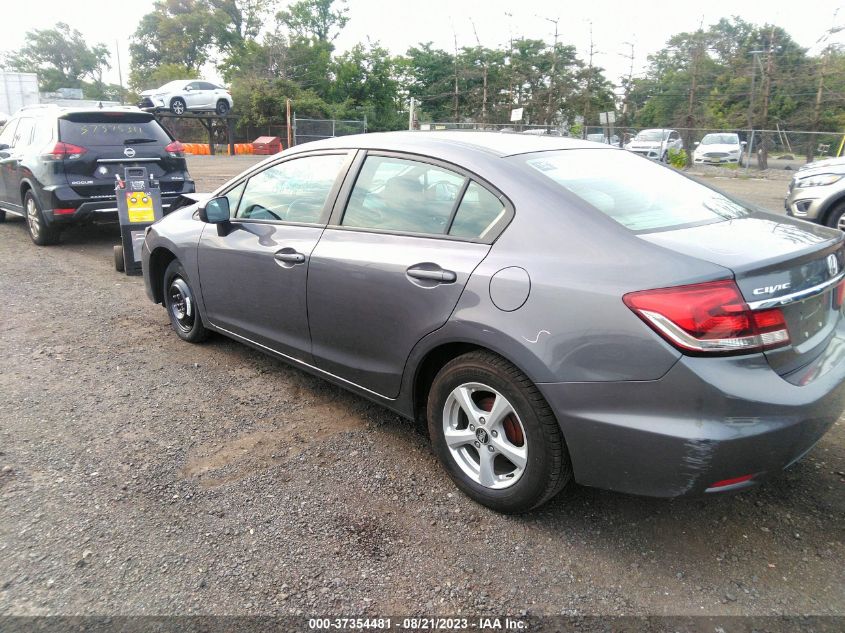 2015 Honda Civic Sedan Lx VIN: 2HGFB2F57FH509835 Lot: 37354481