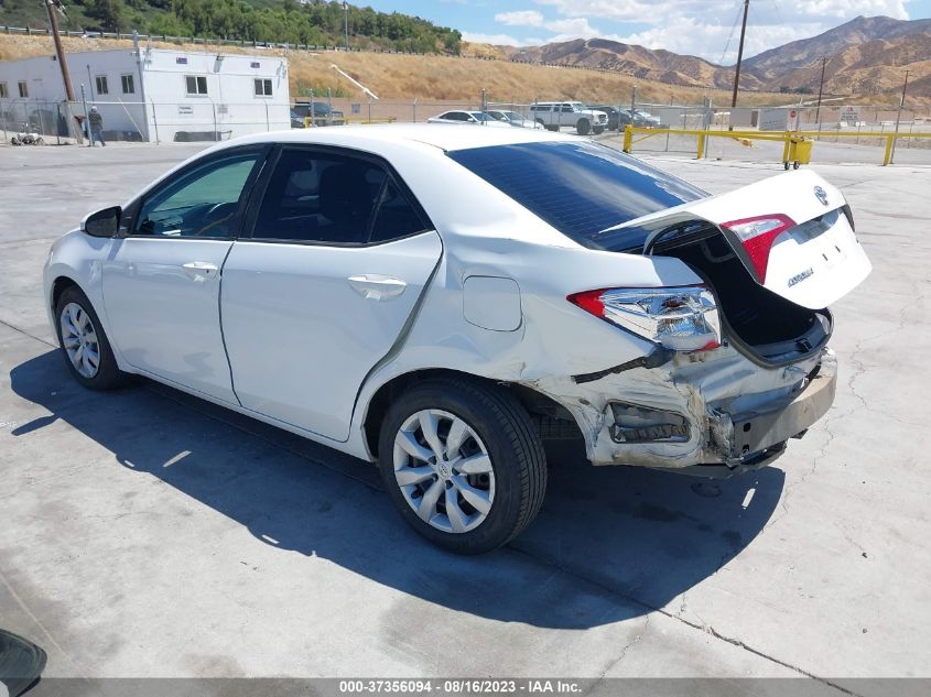 2016 Toyota Corolla L/Le/S/S Plus/Le Plus VIN: 5YFBURHEXGP512124 Lot: 37356094