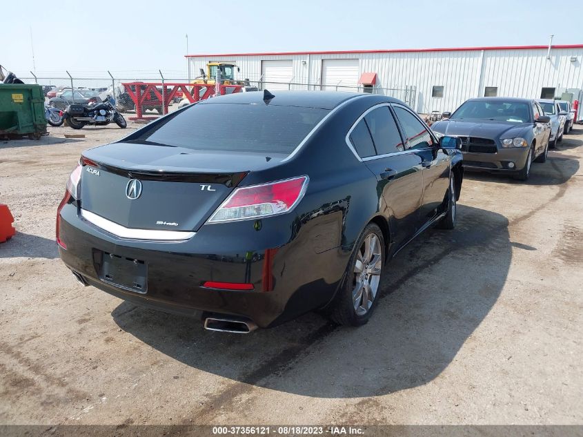 2012 Acura Tl Advance Auto VIN: 19UUA9F79CA012641 Lot: 37356121