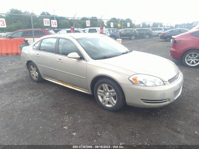 2012 Chevrolet Impala Lt Fleet VIN: 2G1WG5E34C1193485 Lot: 37357040