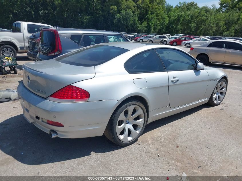 WBAEH73415B191295 2005 BMW 645Ci