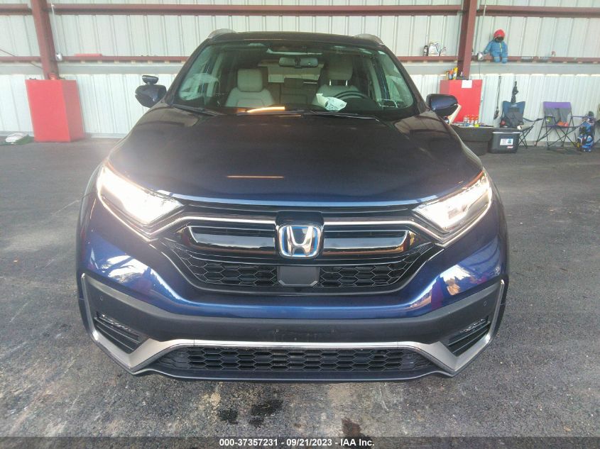 2022 Honda Cr-V Hybrid Touring VIN: 5J6RT6H92NL039371 Lot: 37357231