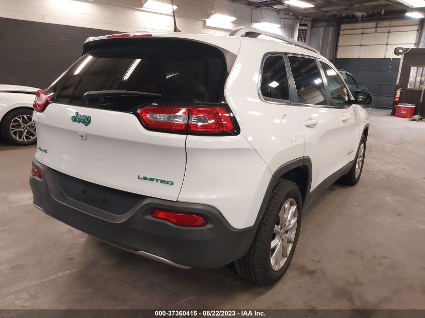 2016 Jeep Cherokee Limited VIN: 1C4PJMDBXGW337958 Lot: 37360415