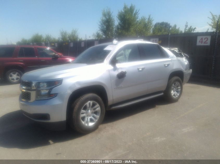 2019 Chevrolet Tahoe Lt VIN: 1GNSKBKC7KR366372 Lot: 37360901