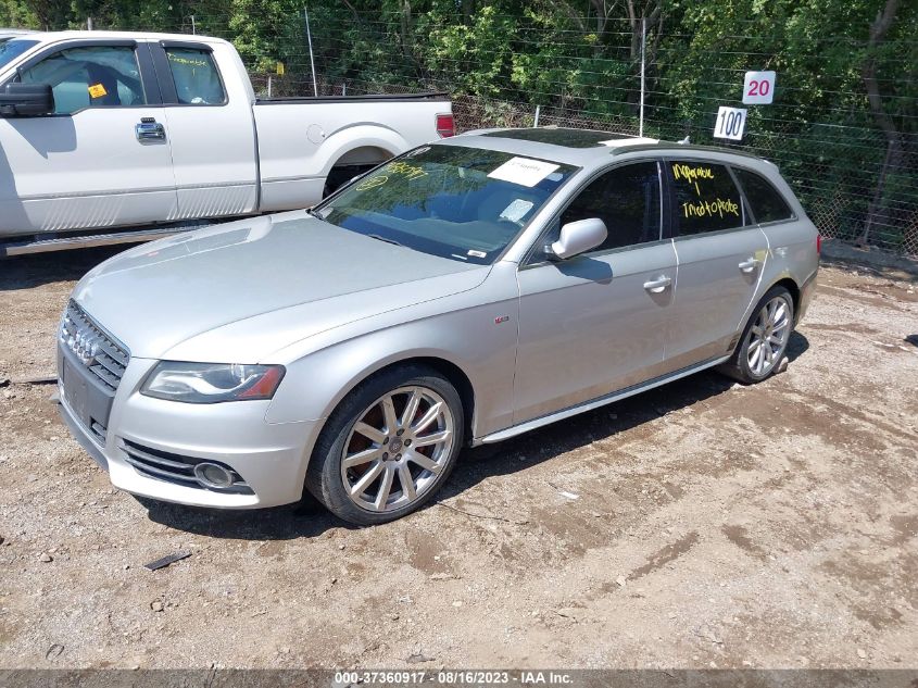 WAUWFAFL0CA034077 2012 Audi A4 2.0T Premium Plus