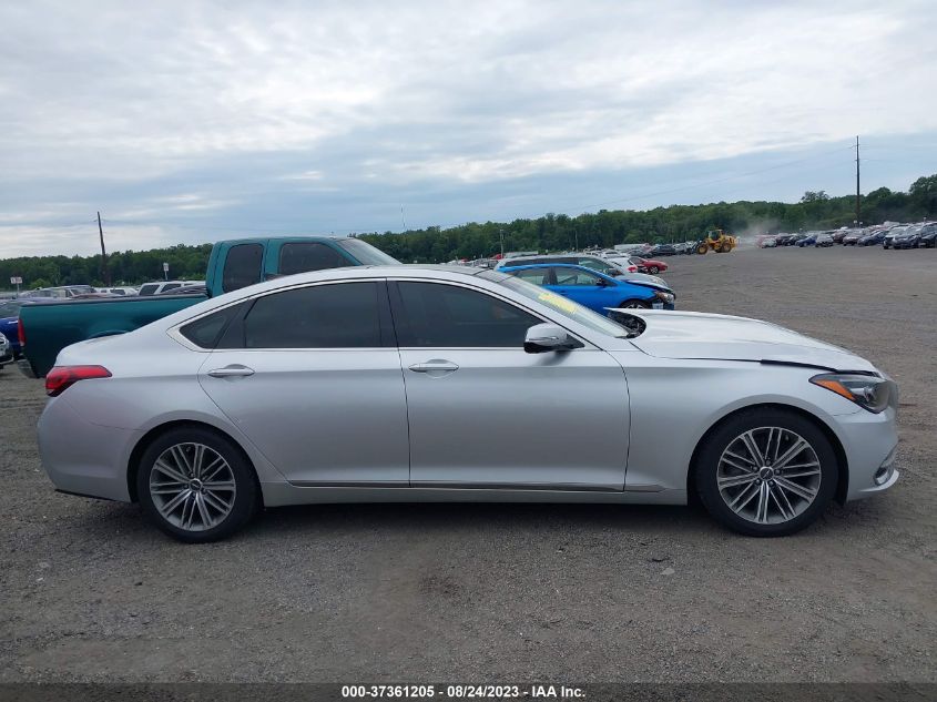 KMHGN4JE8JU224429 2018 Genesis G80 3.8