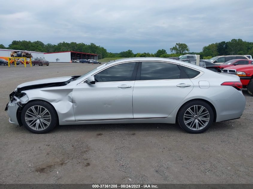 KMHGN4JE8JU224429 2018 Genesis G80 3.8