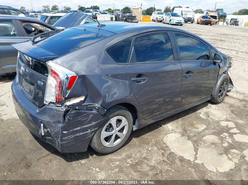 2013 Toyota Prius One/Two/Three/Four/Five VIN: JTDKN3DU6D1688708 Lot: 37362204