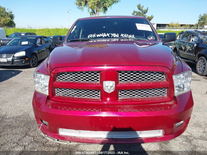 2012 Ram 1500 St VIN: 3C6JD6AT8CG263526 Lot: 37362497