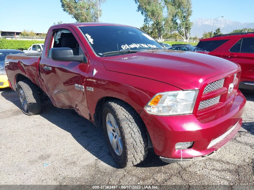 2012 Ram 1500 St VIN: 3C6JD6AT8CG263526 Lot: 37362497