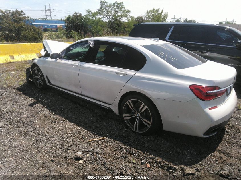 2017 BMW 750I VIN: WBA7F0C35HGM21649 Lot: 37362691