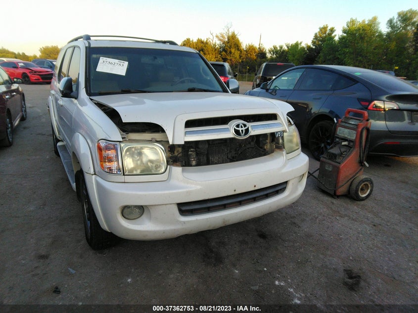 2007 Toyota Sequoia Limited V8 VIN: 5TDZT38A37S294322 Lot: 37362753