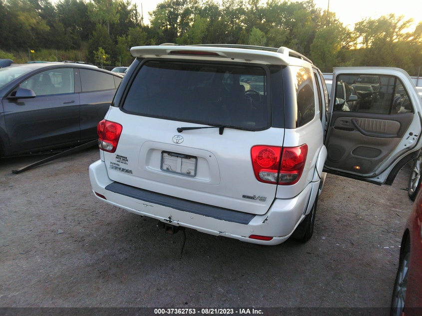 2007 Toyota Sequoia Limited V8 VIN: 5TDZT38A37S294322 Lot: 37362753