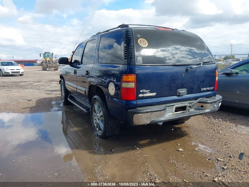 2003 Chevrolet Tahoe Ls VIN: 1GNEC13V23R276858 Lot: 37363836