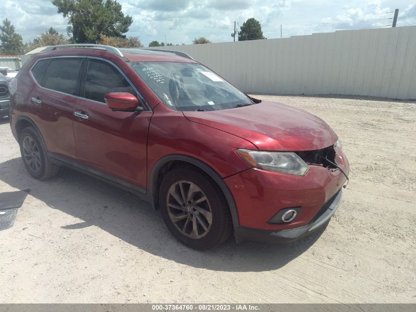 2016 Nissan Rogue Sl VIN: 5N1AT2MT4GC732745 Lot: 37364760