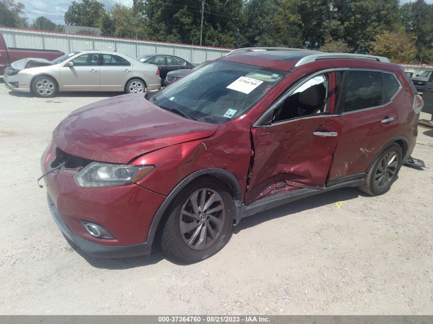 2016 Nissan Rogue Sl VIN: 5N1AT2MT4GC732745 Lot: 37364760