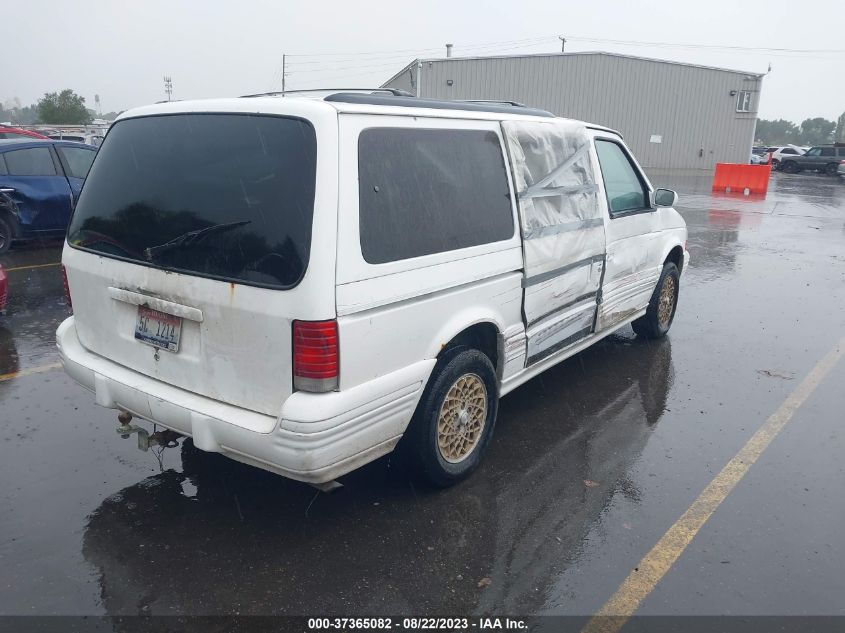 1994 Chrysler Town & Country VIN: 1C4GK54L8RX261343 Lot: 37365082