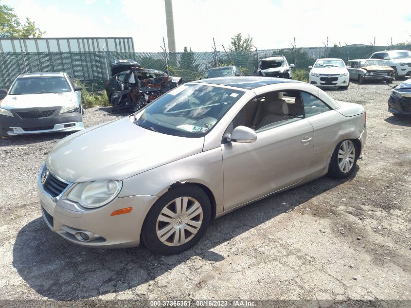 WVWBA71F67V036774 2007 Volkswagen Eos 2.0T