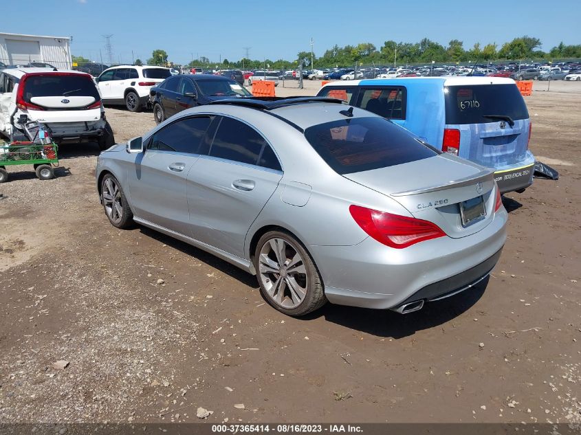 2014 Mercedes-Benz Cla-Class Cla 250 VIN: WDDSJ4EBXEN045292 Lot: 37365414