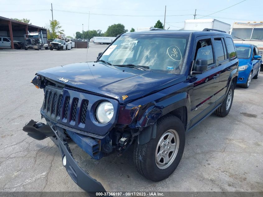 1C4NJRBB6FD155031 2015 Jeep Patriot Sport