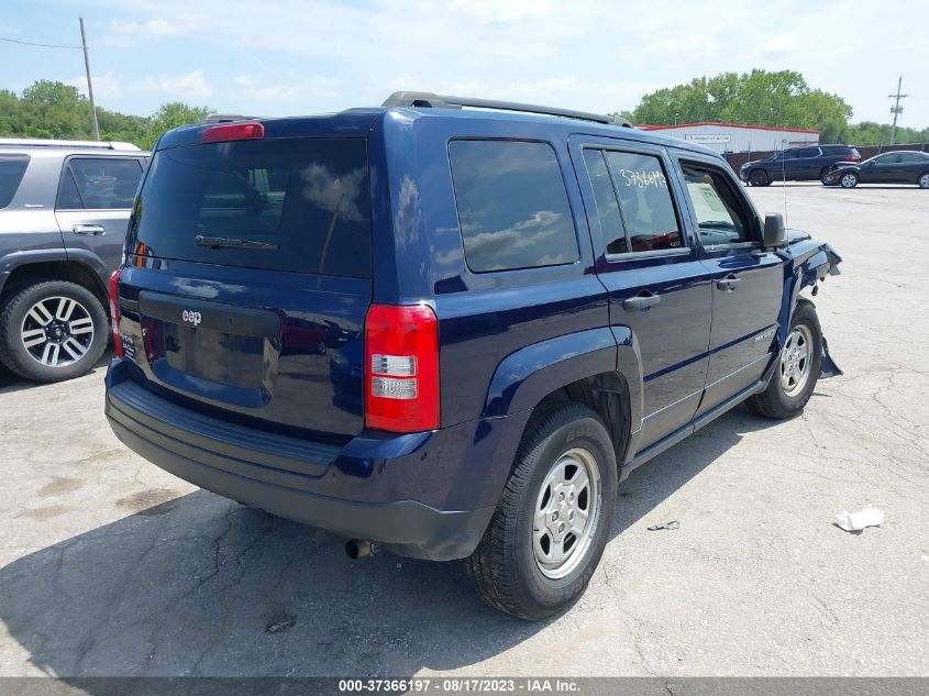 2015 Jeep Patriot Sport VIN: 1C4NJRBB6FD155031 Lot: 37366197