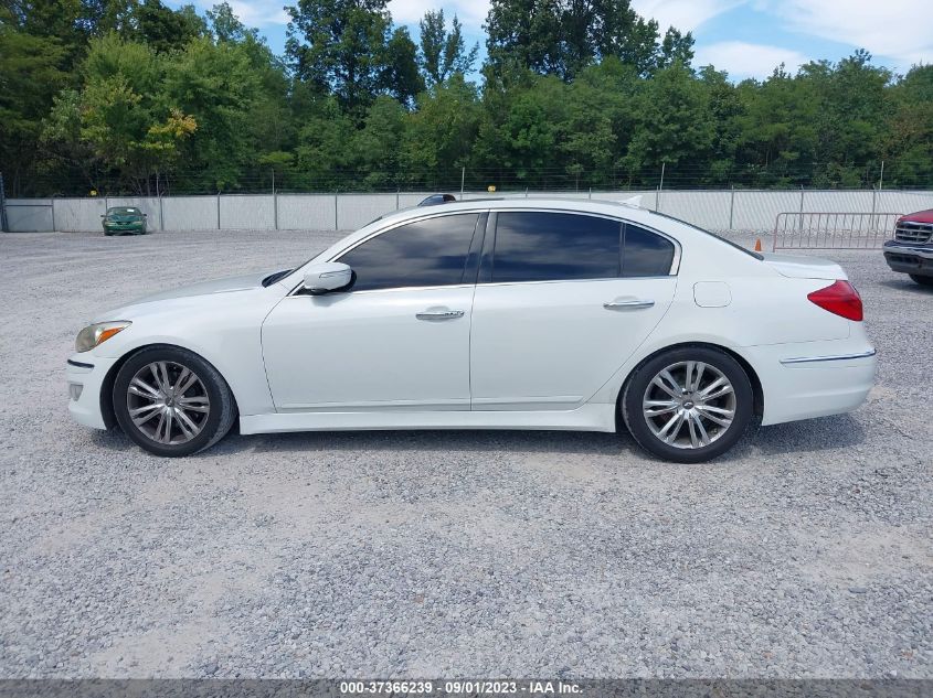 2012 Hyundai Genesis 3.8 VIN: KMHGC4DD2CU194940 Lot: 37366239