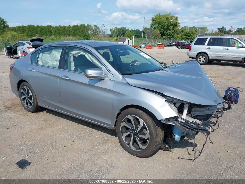 2017 Honda Accord Ex-L VIN: 1HGCR2F84HA295896 Lot: 37366592