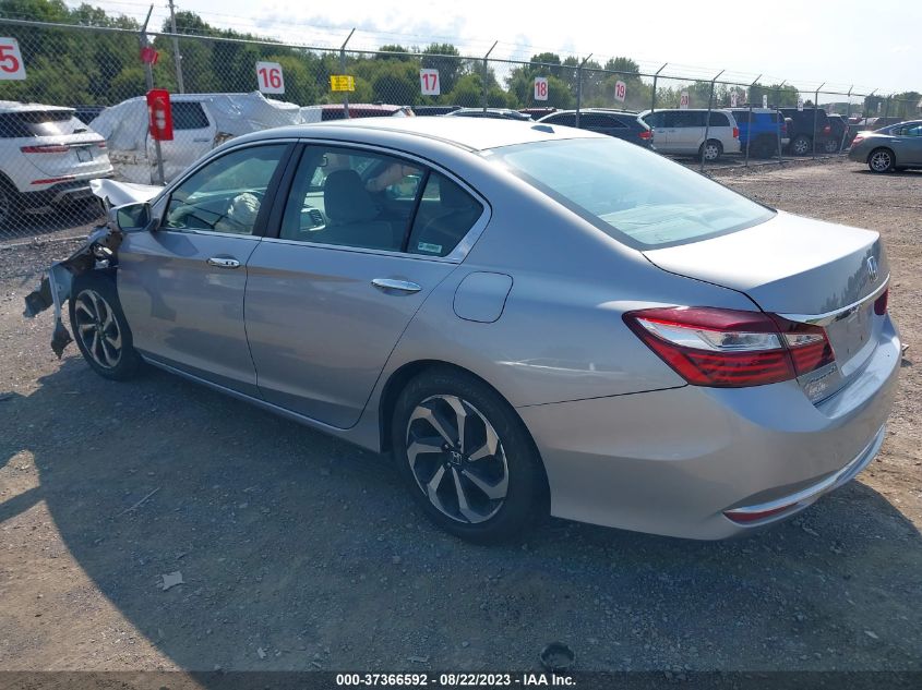 2017 Honda Accord Ex-L VIN: 1HGCR2F84HA295896 Lot: 37366592