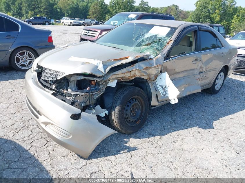 2002 Toyota Camry Le VIN: 4T1BE32K42U069839 Lot: 37366772