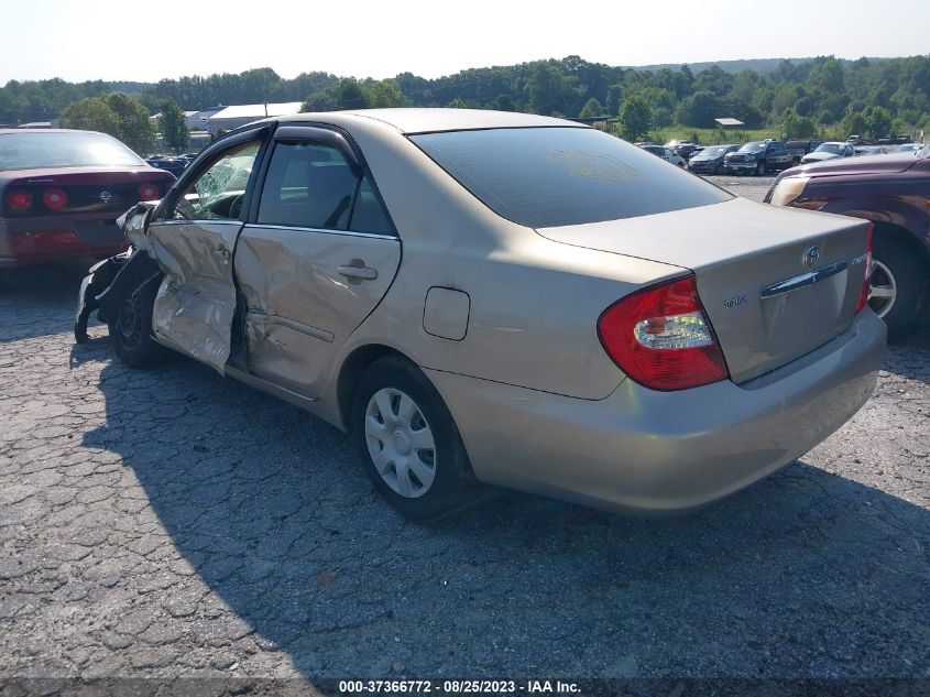 2002 Toyota Camry Le VIN: 4T1BE32K42U069839 Lot: 37366772