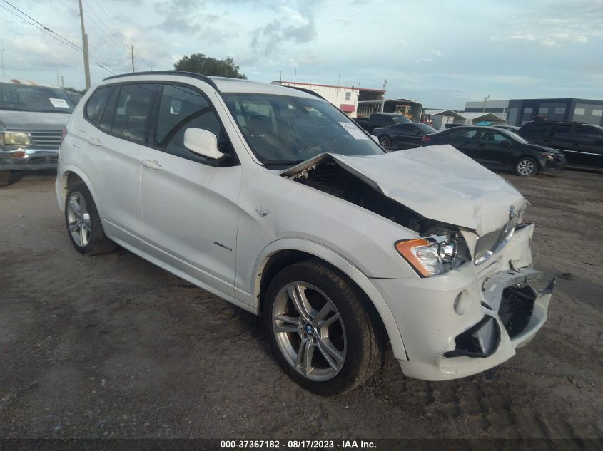 2013 BMW X3 xDrive35I VIN: 5UXWX7C53DL982762 Lot: 37367182