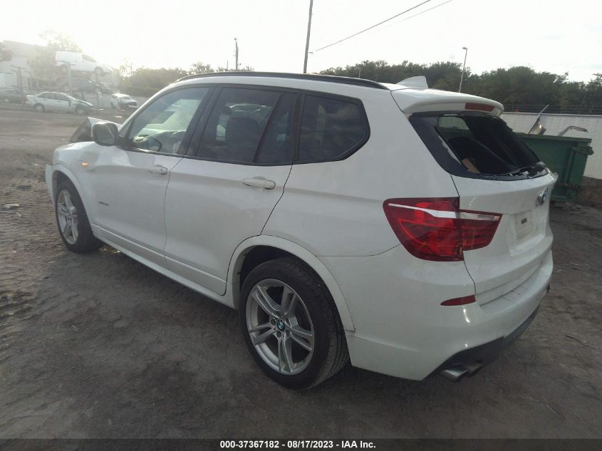 2013 BMW X3 xDrive35I VIN: 5UXWX7C53DL982762 Lot: 37367182