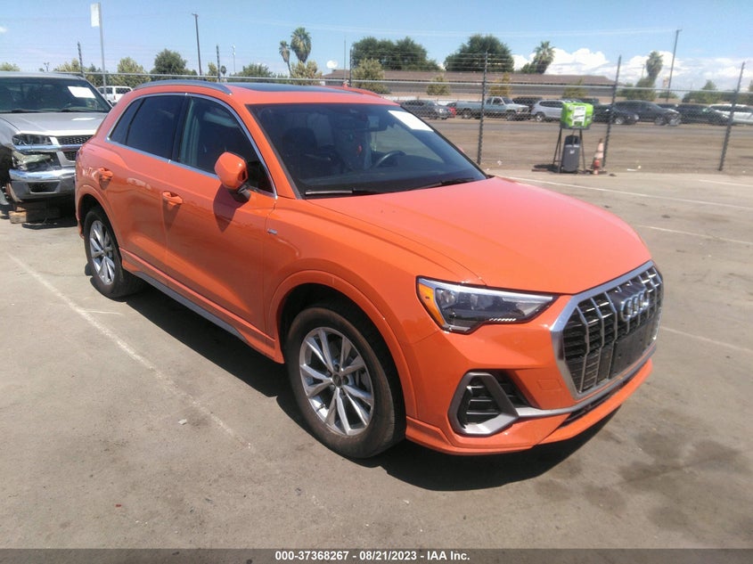 2022 Audi Q3 Premium 45 Tfsi S Line Quattro Tiptronic VIN: WA1DECF36N1150230 Lot: 37368267