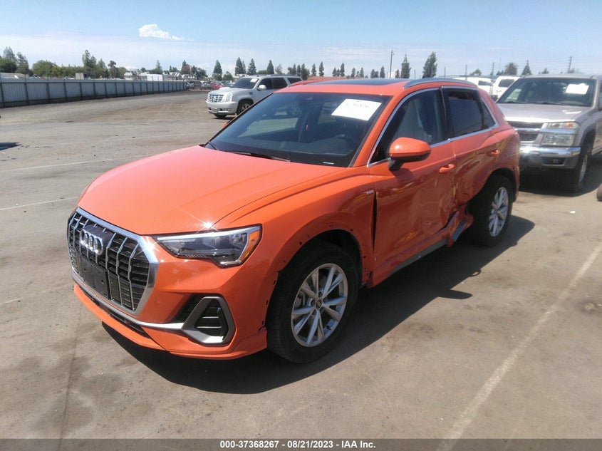 2022 Audi Q3 Premium 45 Tfsi S Line Quattro Tiptronic VIN: WA1DECF36N1150230 Lot: 37368267